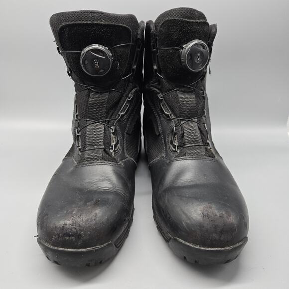 BLAUER Tactical Waterproof Boots Men's 6" Clash WP Black Size 10 BOA Cable - Picture 3 of 12